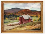 Jefferson by Alden Bryan, oil on board, sold Aug 2023