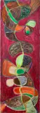 Untitled by Kayo Lennar, oil on canvas painting, sold Apr 2023