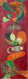 Untitled by Kayo Lennar, oil on canvas painting, sold Apr 2023