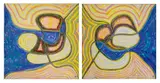 Untitled by Kayo Lennar, 1979, oil on canvas, sold May 2023