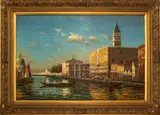 Untitled by William Turner, oil painting on canvas, sold May 2023