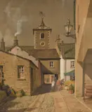 The Moot Hall Keswick by Geoffrey H. Pooley, Watercolour, offered Aug 2025
