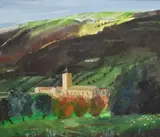 Maverick Priory Swaledale by Andrew Stafford, Oil on canvas, offered Aug 2025
