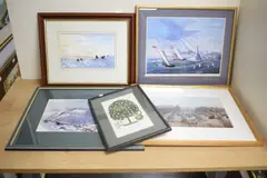 Pleasing by Keith Tilley, watercolour, offered Jul 2025