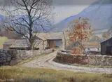 Depicting a Lakeland scene by Marion Bradley, oil on board, offered Apr 2025