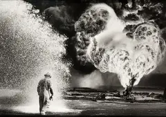 Fireball by Sebastião Salgado, Oil Field, sold May 2026