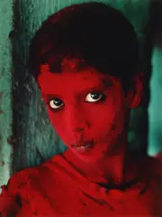 Red Boy by Steve McCurry, print, sold May 2026