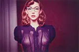 Girl with Glasses by Corwin Prescott, print, sold May 2026