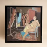 Untitled by Jean Durand, Oil on board Unsigned, sold Apr 2026