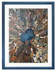 Untitled by Andrea Cresti, Oil on wood, sold Apr 2026