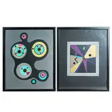 Ionisation by Richard Bent, Acrylic on board, sold Apr 2026