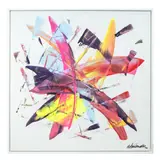 Abstact 4309 by Parscha Mirghawameddin, Acrylic on canvas, sold Apr 2026