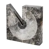 Modernist Vase by Sergio Asti, Marble Applied label to underside, sold Apr 2026