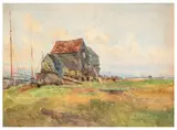 Including Walberswick Harbour Suffo by Alfred Crowdy Lovett, watercolour, sold Apr 2026