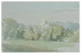 Montoire sur Loir by Patrick Phillips, watercolour, offered Apr 2026