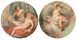 Female figure on a cloud & Cupid and Psy by John Keyse Sherwin, print (other), offered Apr 2026