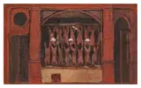 A Butchers in Mount Street by Hector McDonnell, oil on board, sold Mar 2026