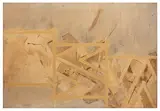 14th Street Series No by Mark Lancaster, acrylic and graphite, sold Mar 2026