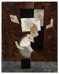 Vase of Flowers by John Milnes-Smith, oil on board, offered Mar 2026
