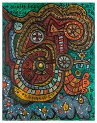 Subtle Body by Alan Davie, oil on canvas, offered Mar 2026