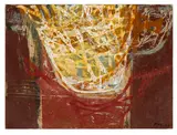 Old White Net by Peter Joyce, acrylic on board, sold Mar 2026