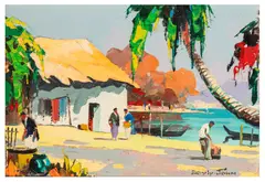 Trinidad by Cecil Rochfort D'Oyly-John, oil on canvas, sold Mar 2026