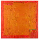 Untitled by John Hoyland, acrylic on canvas, sold Mar 2026