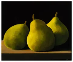 Untitled by Martin Leman, oil on board, sold Mar 2026