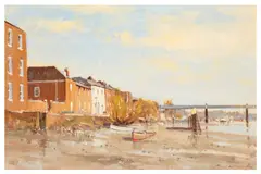Spring Morning by James Longueville, oil on board, sold Mar 2026