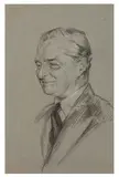 Untitled by Stephen Ward, charcoal, sold Mar 2026