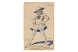 Daily Mail Drawing by William Orpen K.B.E. R.A. R.H.A., watercolour and pencil, sold Mar 2026