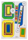 Untitled by Eduardo Paolozzi, gouache, sold Mar 2026