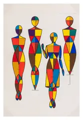 Untitled by Eduardo Paolozzi, gouache, offered Mar 2026
