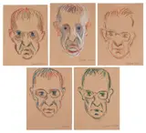 Untitled by John Edwards, watercolor, offered Mar 2026