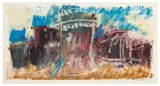 Beaumaris Castle by Dennis Creffield, pastel, offered Mar 2026