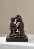 Mother and Child by Marjorie FitzGibbon H.R.H.A., bronze, sold Mar 2026
