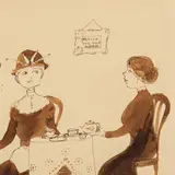 Praise Yea the Lord by Helen Bradley, ink, sold Mar 2026