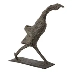 Bird walking by Rosalind Stracey, bronze, sold Mar 2026