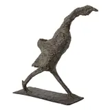 Bird walking by Rosalind Stracey, bronze, sold Mar 2026