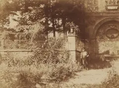 Man in a Garden by Charles Marville, print, offered Mar 2026