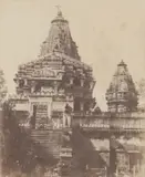 Modern Hindu Temple by Alexis de La Grange, print, sold Mar 2026