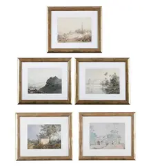 Untitled by Robert Charles Goff, Pencil and watercolour Each, offered Jun 2025