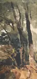 Trees on a bank by Peter De Wint, Watercolour, sold Jun 2025