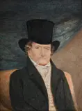 Portrait of samuel williams senior, aged 90 by Sarah Biffen, Watercolour, sold Jun 2025
