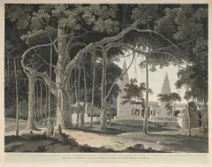 Hindoo temples at agouree by Thomas Daniell, print (other), sold Jun 2025
