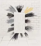The Studio by Patrick Hughes, ink, offered Jun 2025