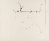 Los Boliches by Adrian Heath, acrylic on paper, offered Jun 2025