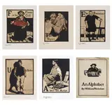 An Alphabet by William Nicholson, ink, offered Jun 2025