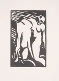 The Expulsion by Horace Brodzky, Linocut, offered Jun 2025