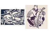 Skiers by Lill Tschudi, print (other), sold Jun 2025